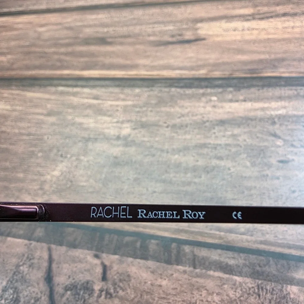 Rachel Rachel‎ Roy Fortune Orchid Purple Round Eyeglass Frames Floral 51-18-135